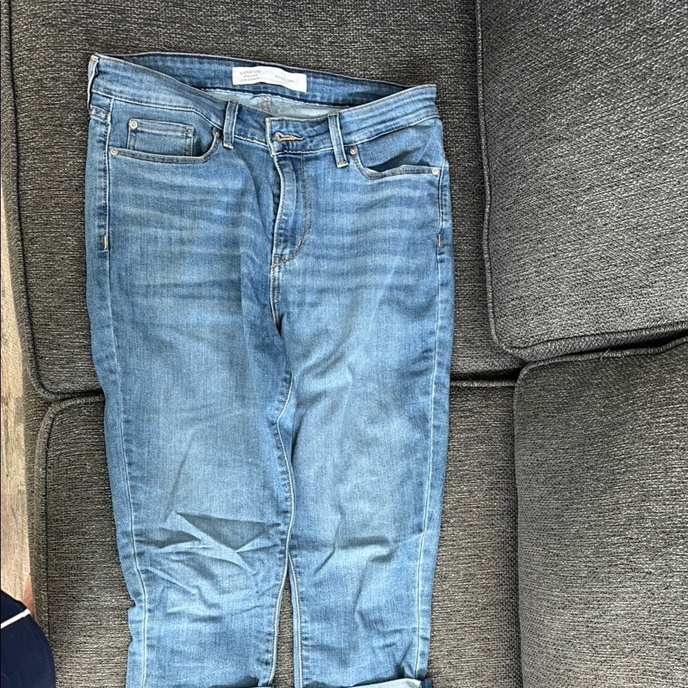 Women's Blue capri